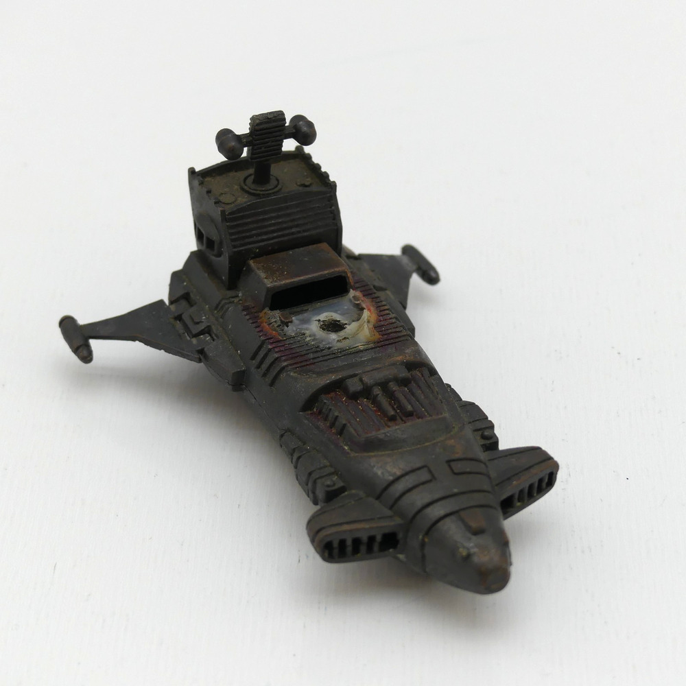 1979 Captain Harlock Arcadia Die Cast Pencil Sharpener Space Ship VTG See desc